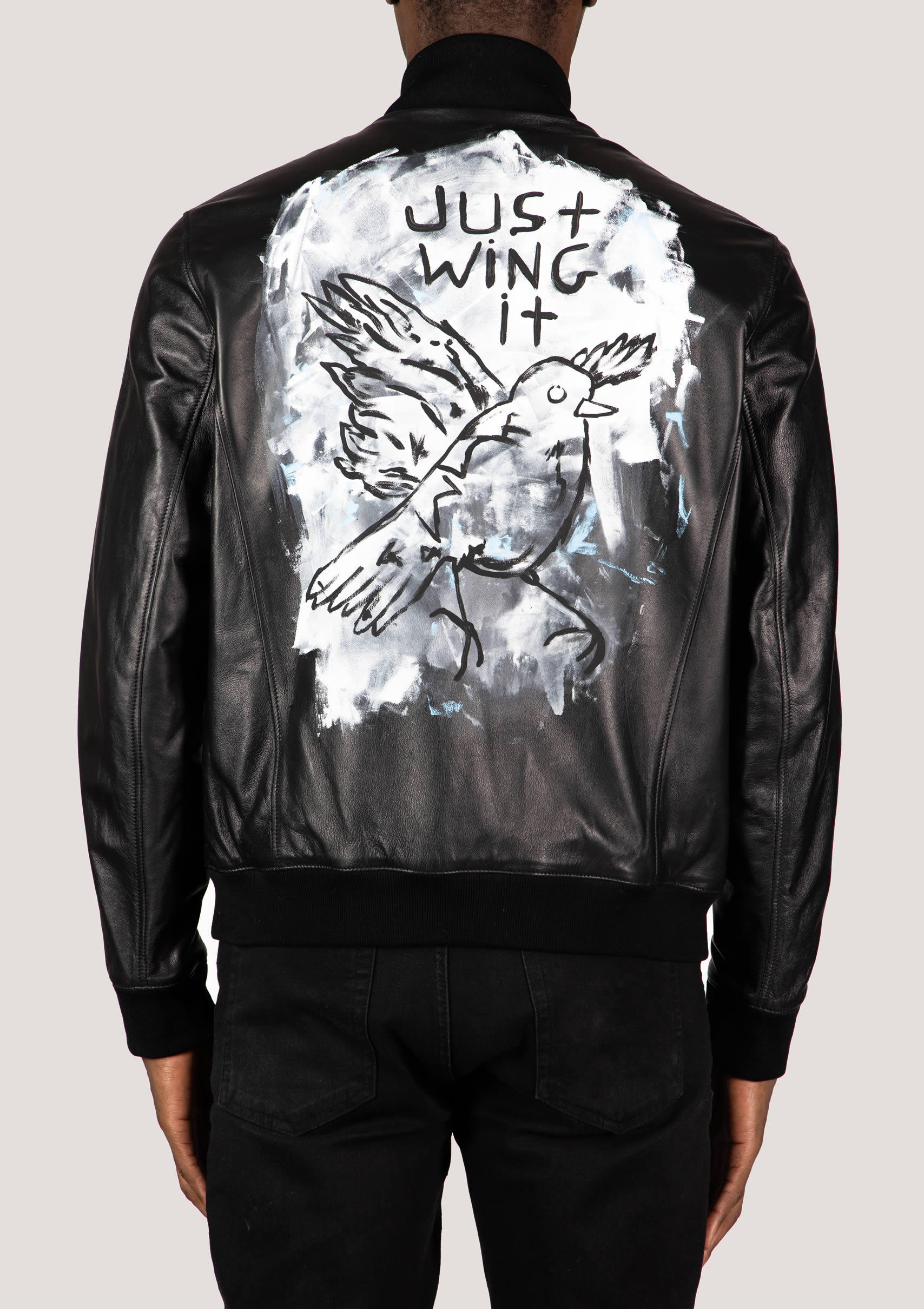 Just Wing It Bomber Jacket - Soriano Fashion & Lifestyle