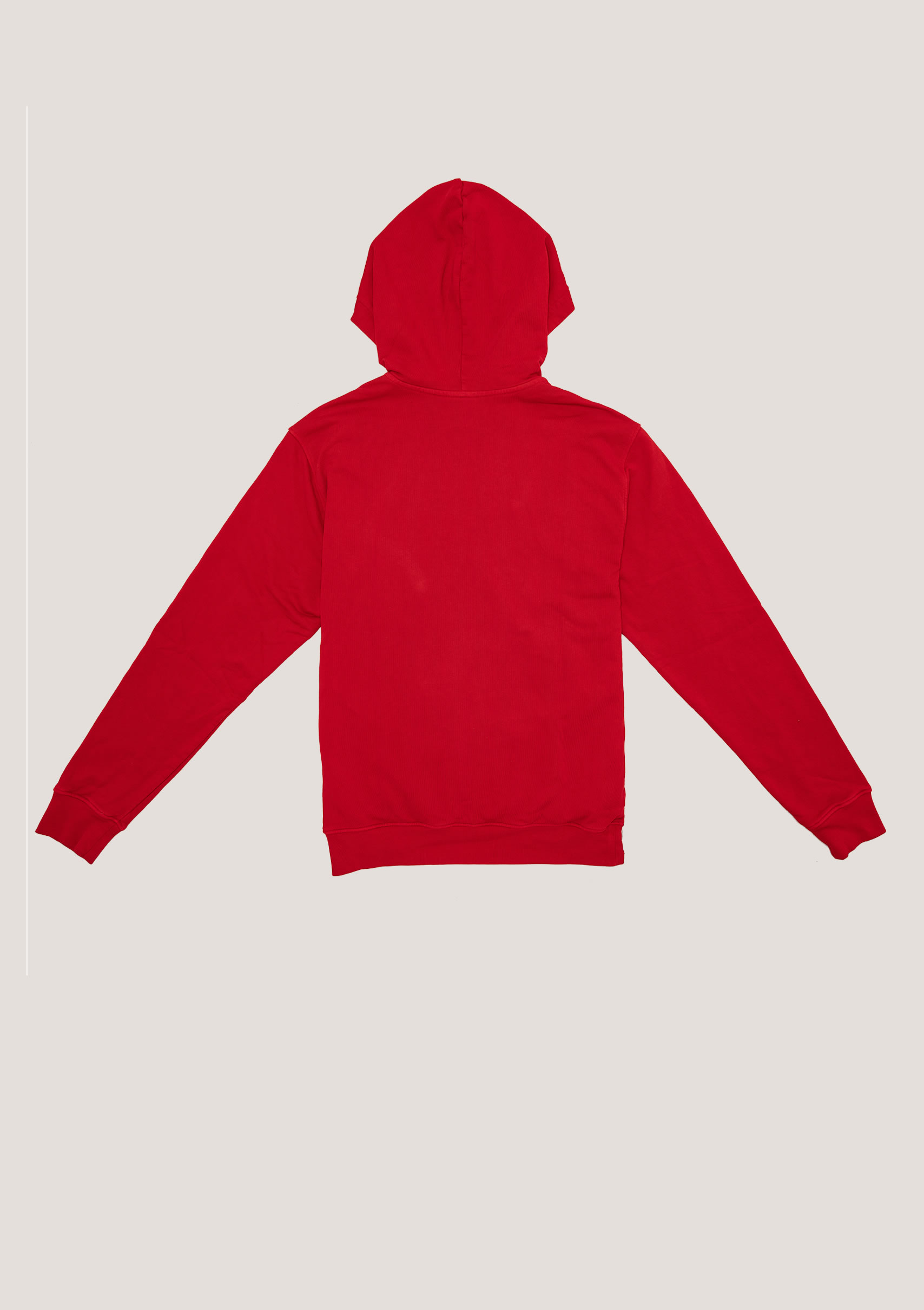 Hoodie- Soriano logo-back- Red
